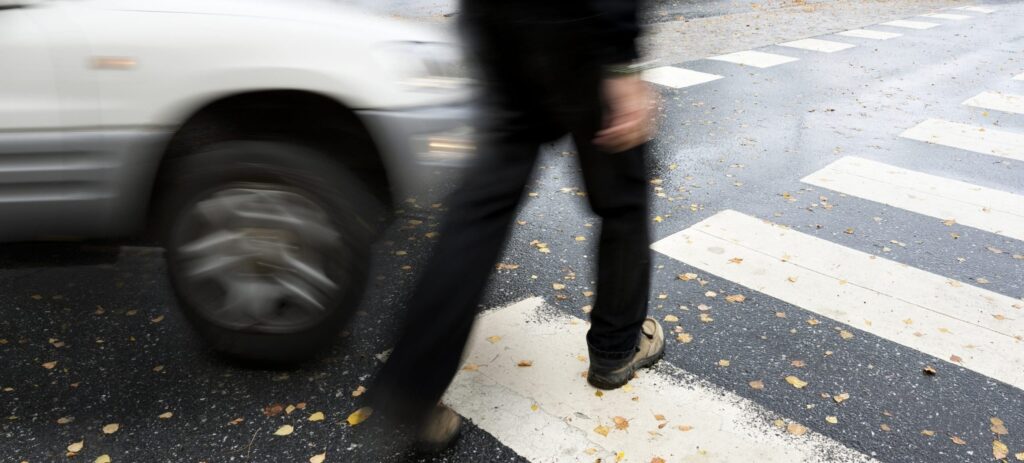 Injured After Being Hit By A Car While Walking In Maryland